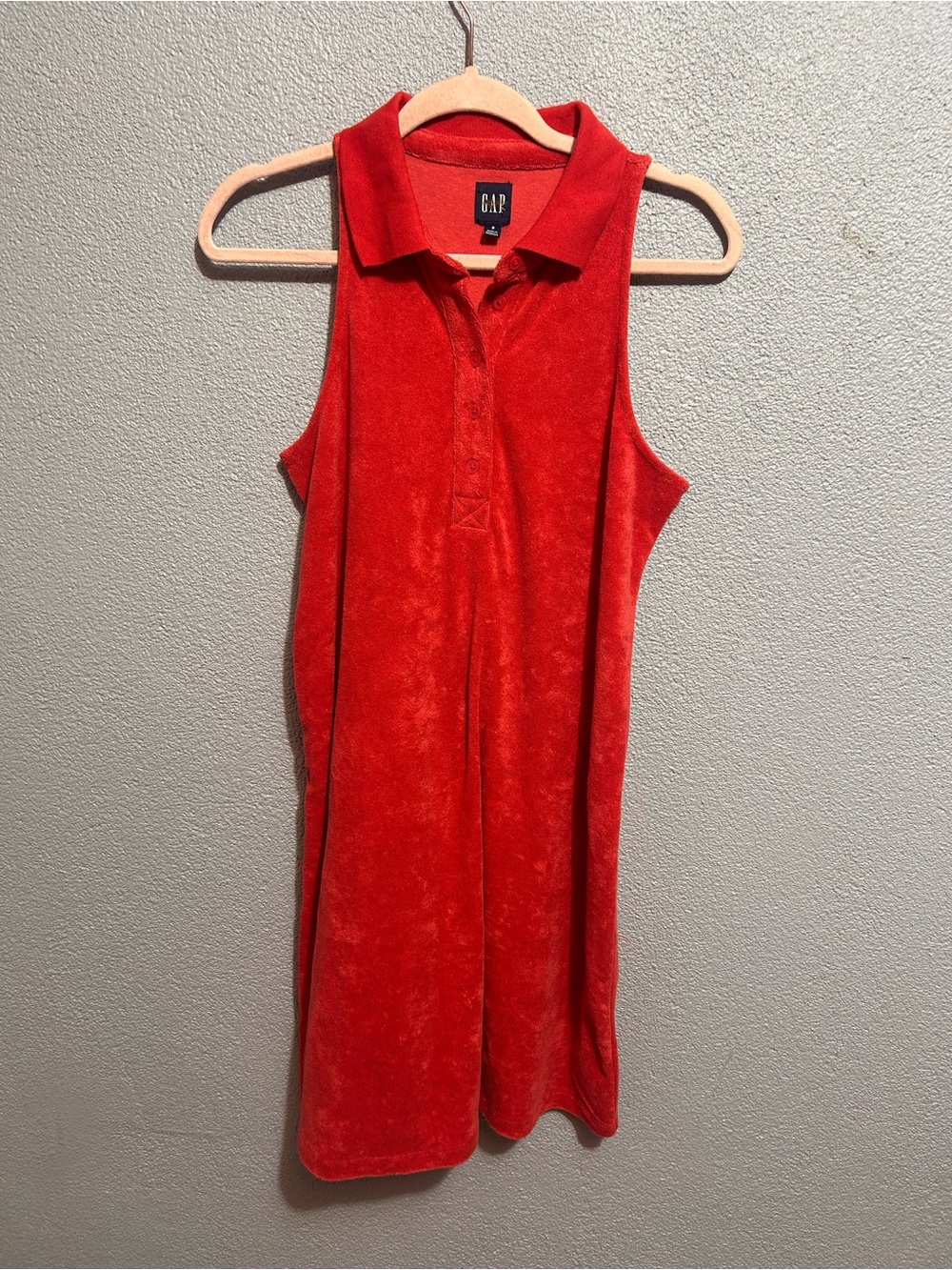 NWT Gap Terry cloth polo dress size small - Picture 4 of 8